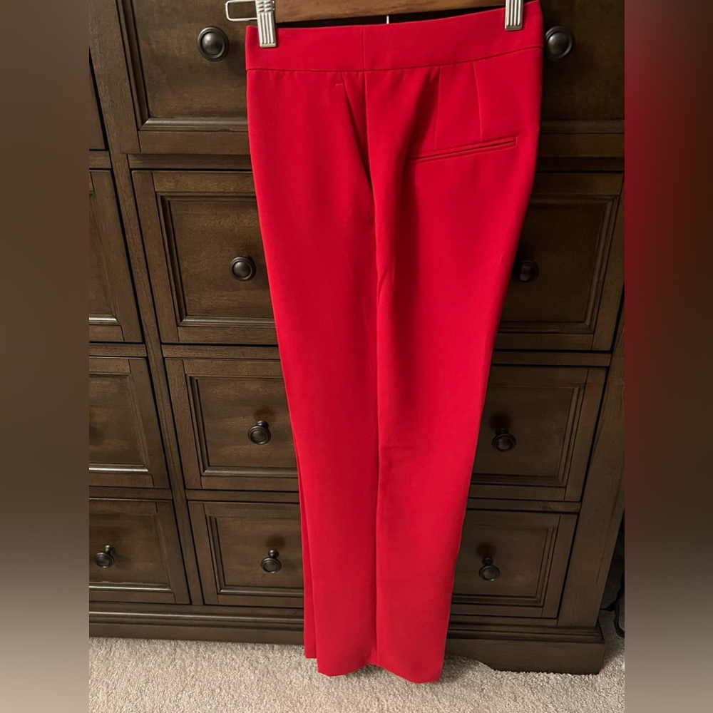 Ann Taylor High Rise Pencil Pant - fluid crepe size 4P - Picture 6 of 6